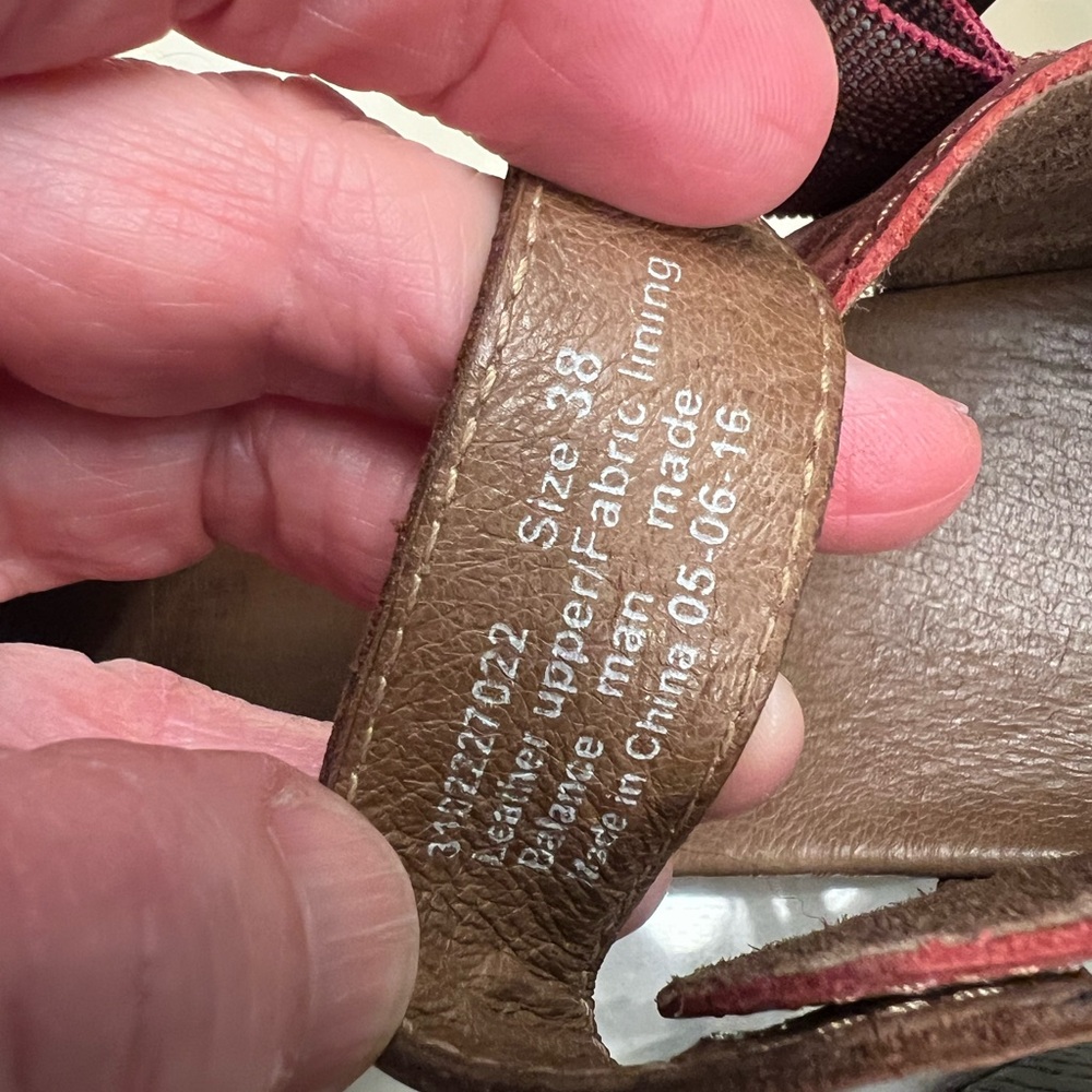 Dansko Tan Platform Shoes - Picture 2 of 3